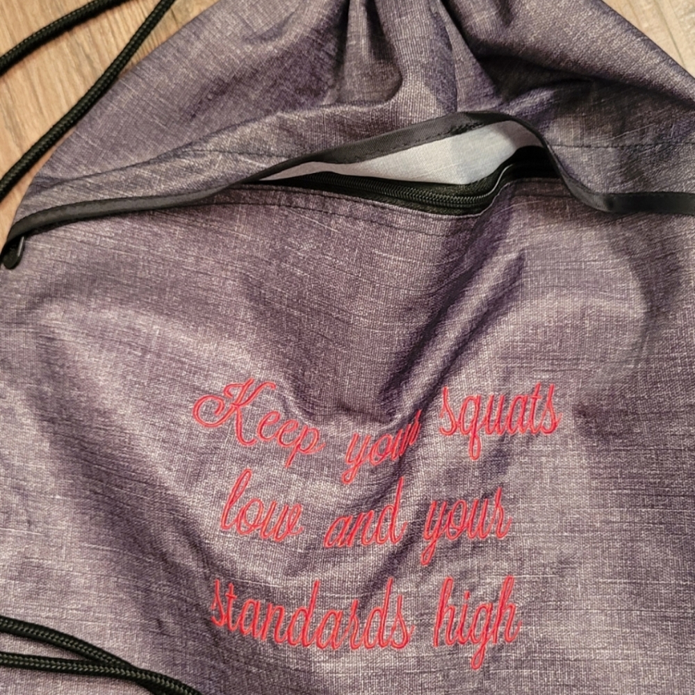 Drawstring bag